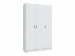 Armario escobero multiusos tres puertas cocina 109x180x37 cm