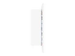 vidaxl Armario espejo de baño con luz LED acrílico 80x12x45 cm