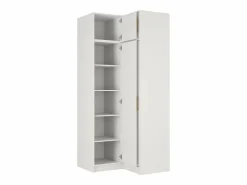 Clearance Armario esquinero de 2 puertas L115 cm en color + elevación - LIZANDRO Armario