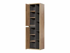 Discount Vente-unique Armario flotante de baño en , H170 cm, PURNAL Color natural claro
