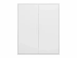 Discount Armario inclinado para techo abuhardillado de 2 puertas en color - ADEZIO Armario Para Buhardilla|Mueble De Almacenaje