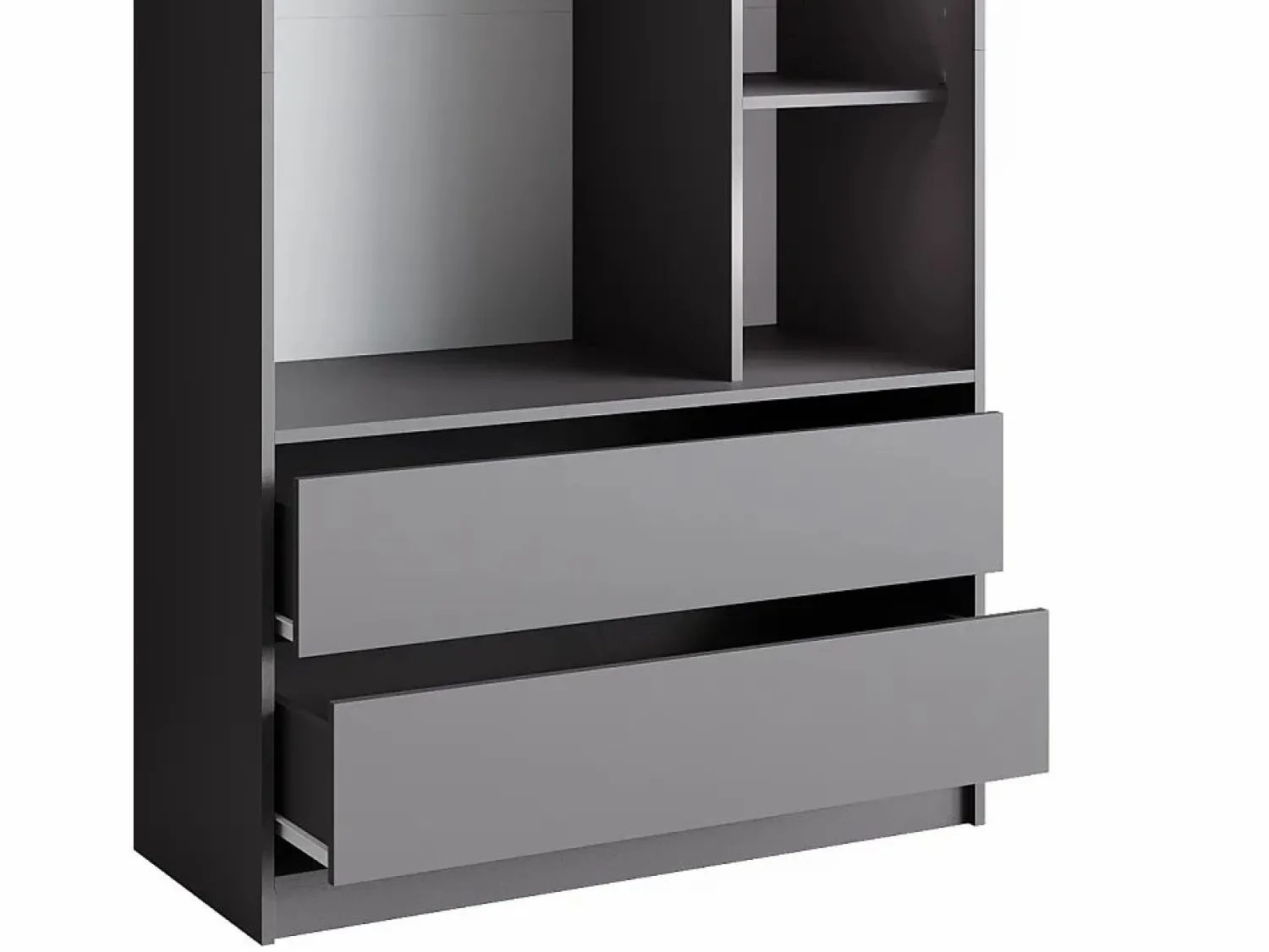Vicco Armario infantil antracita 100x50x200 elmo