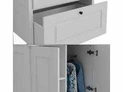Outlet Armario infantil 83.3x53.4x187 ajaton Muebles Niño|Armario
