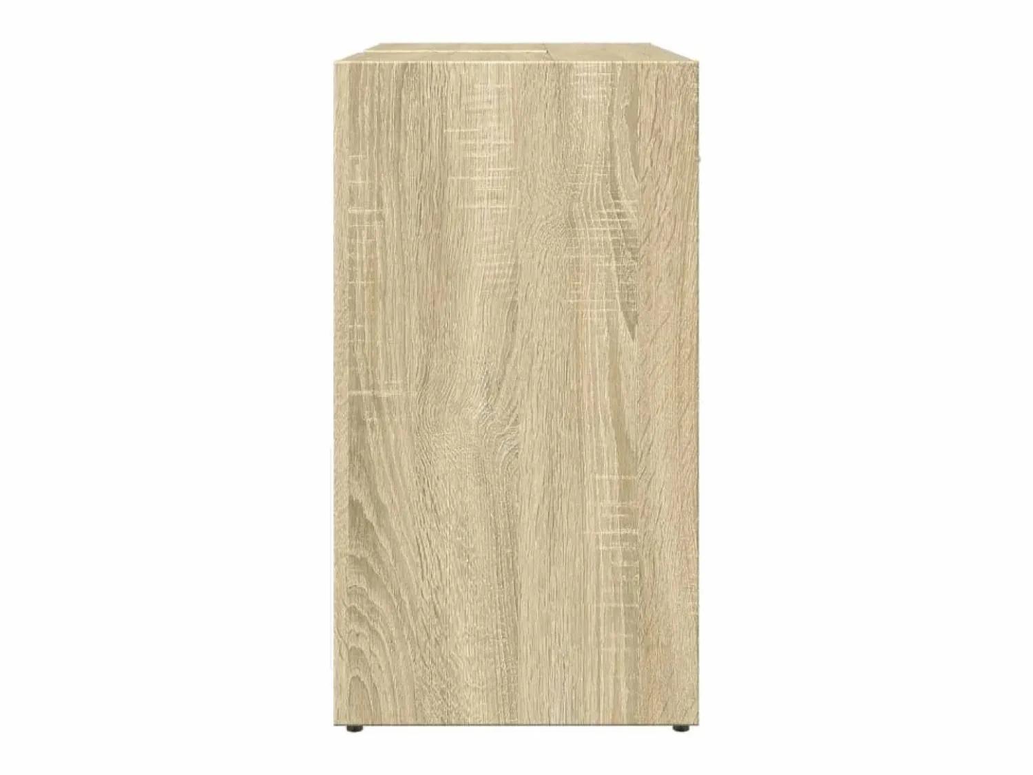 Outlet vidaxl Armario lavabo baño madera ingeniería roble Sonoma 60x33x60 cm Marru00f3n