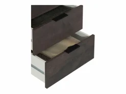 Hot Armario LC 3 puertas + 3 cajones roble/oxido 180x121x52 cm Armario