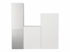 Outlet Armario modular con 1 espejo y 3 puertas - TELEZA Armario De Entrada
