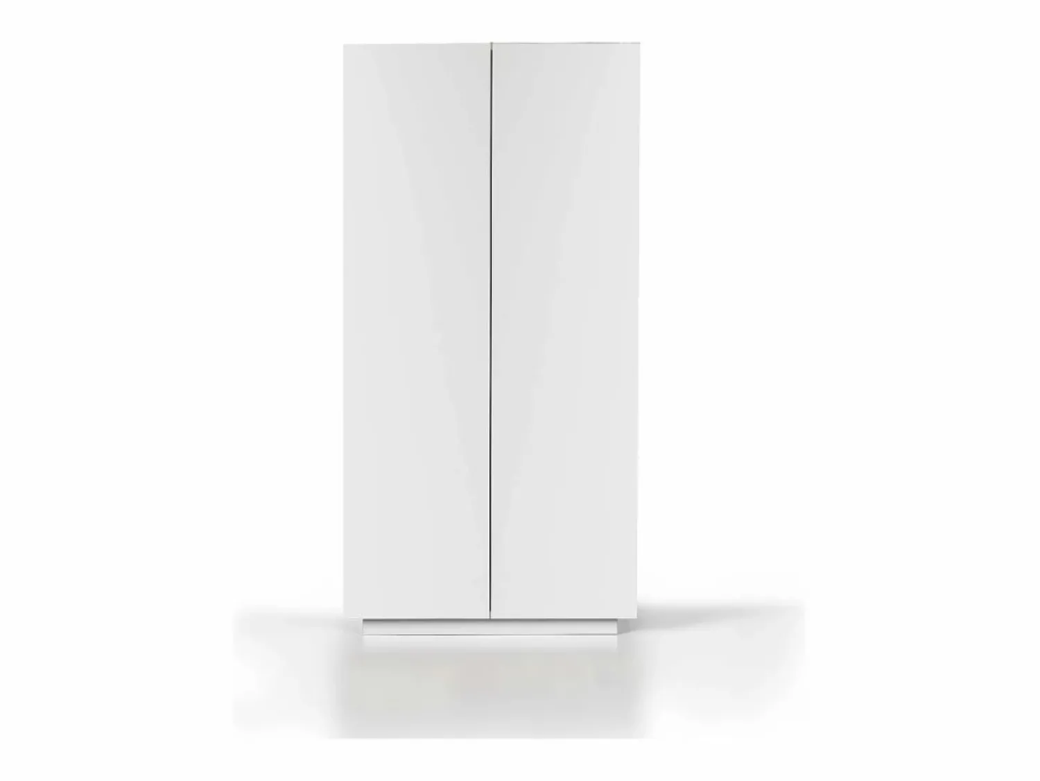 Clearance Armario multiusos Easy con 2 puertas mate 79,20x38x166 cm Armario Oficina