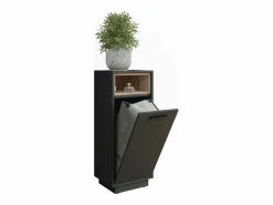 Outlet Vicco Armario para la ropa sucia antracita/sonoma 38x30x93 beatrice Gris antracita