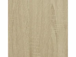 Outlet vidaxl Armario para lavabo contrachapada color roble 80x38,5x46 cm Marru00f3n