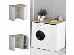 Online Vicco Armario para lavadora 93.5x60x88.5 lavik Blanco