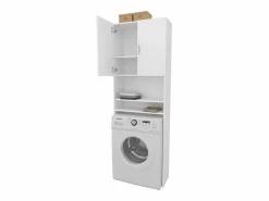 New Armario para lavadora 64x26x190 martha Mueble Para Lavadora