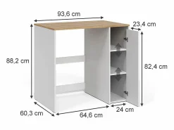 Vicco Armario para lavadora /artesano 93.6x60.3x88.2 viktor