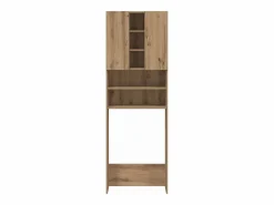 Online vidaxl Armario para lavadora Nemo 2 puertas + 5 compartimentos roble 190x64x25,5 cm Color natural oscuro