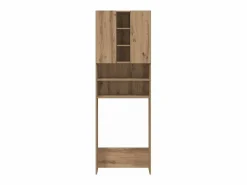 Online vidaxl Armario para lavadora Nemo 2 puertas + 5 compartimentos roble 190x64x25,5 cm Color natural oscuro