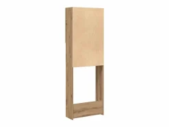 Online vidaxl Armario para lavadora Nemo 2 puertas + 5 compartimentos roble 190x64x25,5 cm Color natural oscuro