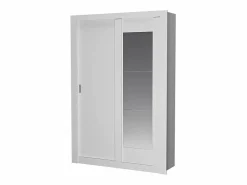 Discount Armario PETTERI 2 puertas correderas espejo Ancho 152cm Armario