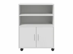 Hot Armario rodante 60x48x81 cm madera de ingeniería Blanco