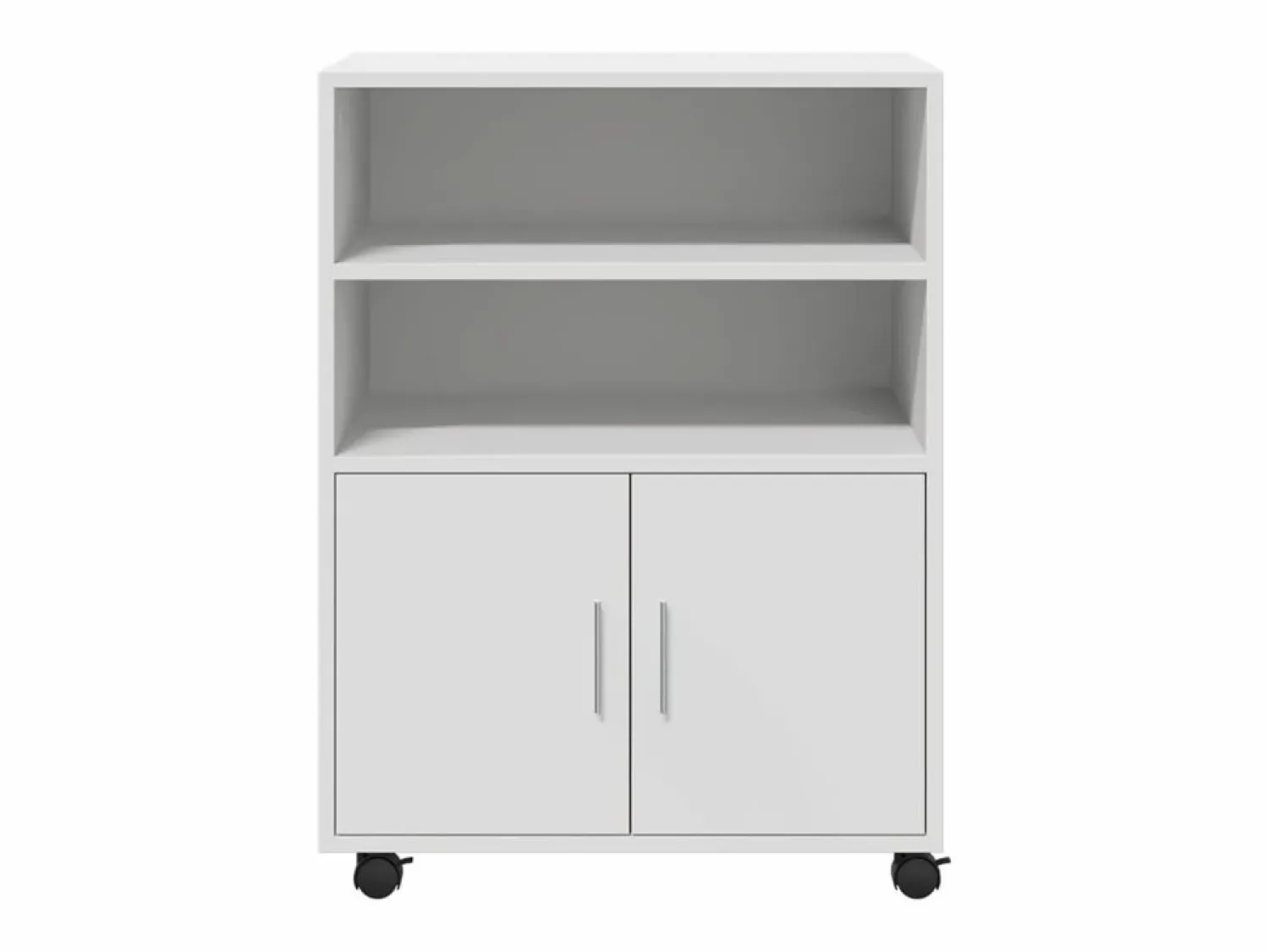 Hot Armario rodante 60x48x81 cm madera de ingeniería Blanco