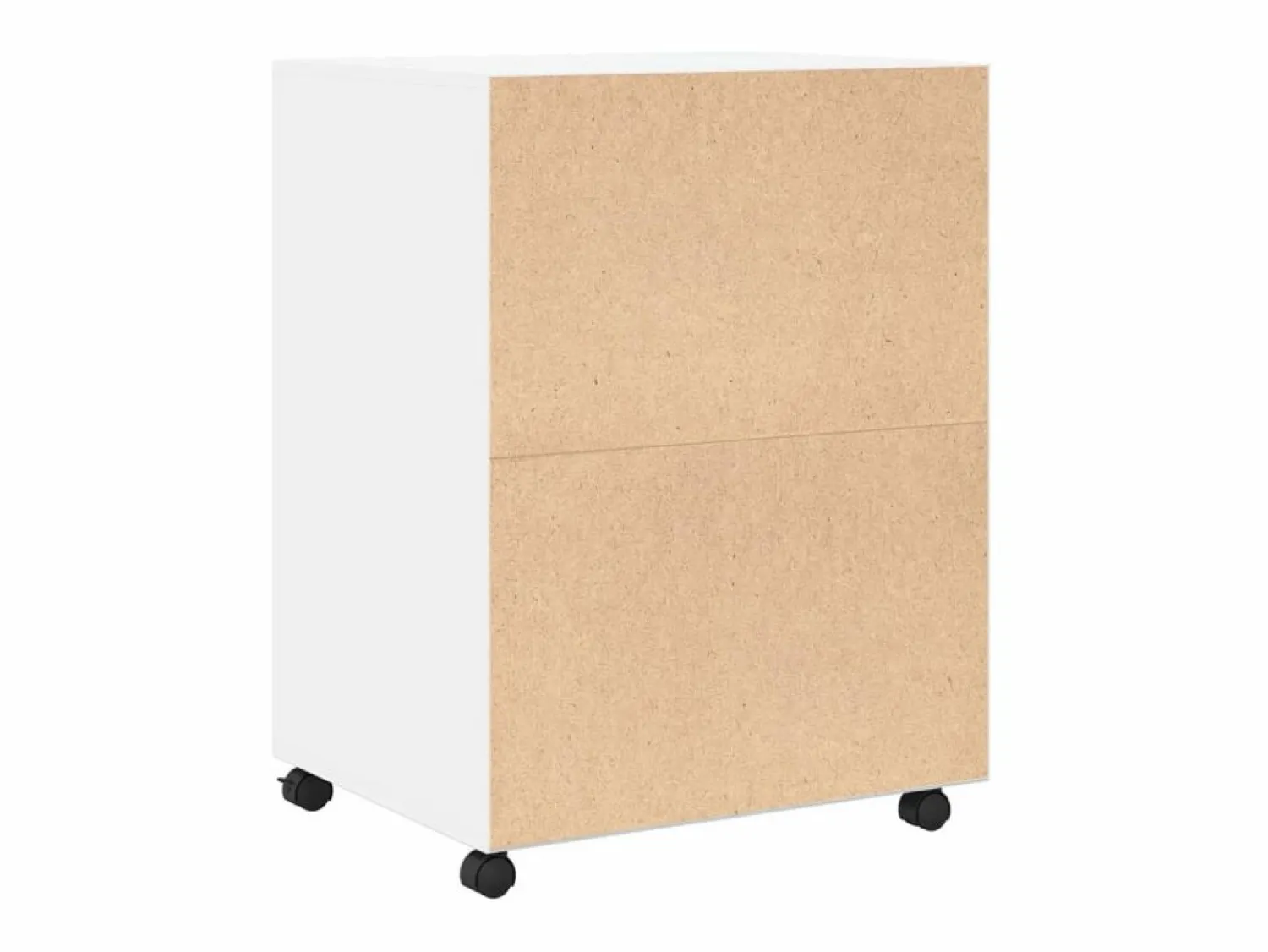Hot Armario rodante 60x48x81 cm madera de ingeniería Blanco