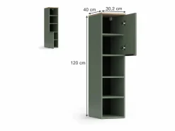 New Vicco Armario universal 30.2x40x120 wido Verde
