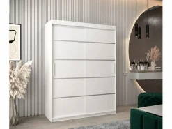 Sale ARMARIO VERONA 1 DE PUERTAS CORREDERAS 200/150/62 2 puertas (blanco/blanco) Armario