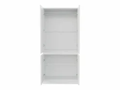 Best Armario 70x40x170 cm - 4 puertas - con varilla para colgar ropa - Armario