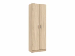 Online Armario zapatero Milan 2 puertas en acabado roble. 59 cm(ancho) 180 cm(altura) 37 cm(fondo Armario