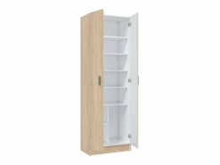 Online Armario zapatero Milan 2 puertas en acabado roble. 59 cm(ancho) 180 cm(altura) 37 cm(fondo Armario