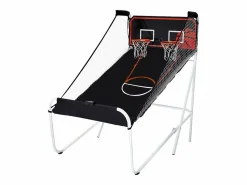 Hot Aro de Baloncesto Plegable, SucceBuy, Juego Arcade de Baloncesto Plegable para Interiores con Doble Tiro para 2 Jugadores y 5 Pelotas Cesta De Baloncesto