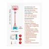 Aro de Baloncesto SucceBuy Canasta de Baloncesto Infantil, Altura Ajustable, Portátil, para Niños