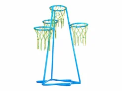 Sale Aro de Baloncesto SucceBuy Canasta de Baloncesto Infantil, Portátil, con 4 Canastas y Altura Ajustable