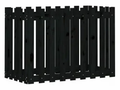 Sale Arriate elevado jardín con valla madera pino 100x50x70cm Jardinera