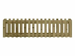 Clicnbuy Arriate elevado jardín valla madera impregnada pino 200x50x50cm
