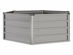 Clicnbuy Arriate oxidado de acero corten 129x129x45 cm