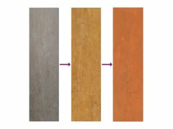 Best Clicnbuy Arriate oxidado de acero corten 100x100x45 cm Marru00f3n