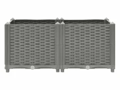 Discount Meubles Cosy Arriate polipropileno 80x40x38 cm Gris
