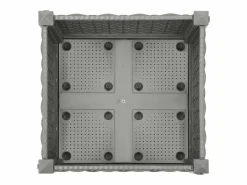 Best Clicnbuy Arriate polipropileno 40x40x23 cm Gris