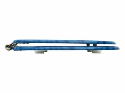 New Helloshop26 Asiento de inodoro con tapa de cierre suave MDF gotas de agua 02_0002934 Azul