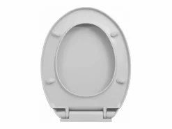 Helloshop26 Asiento de inodoro con tapa de cierre suave claro ovalado 02_0002915