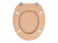 Best Asiento de inodoro con tapa diseño MDF estilo bambú 02_0002897 Tapa De Inodoro