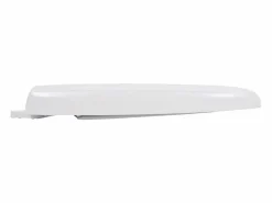 Outlet Helloshop26 Asiento de inodoro de cierre suave y liberación rápida 02_0002906 Blanco