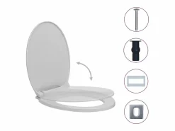 Helloshop26 Asiento de inodoro ovalado claro con cierre suave 02_0002916