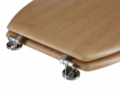 Five Asiento de WC de madera con efecto bambú Color natural claro