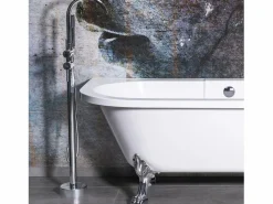 Bañera Acrílica De Pared Korfu 170Cm White + Tapón De Bañera Bañera Rinconera