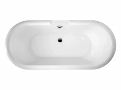 ROGIER & MOTHES Bañera con patas CHELSEA 154 cm patas LEÓN CROMADAS