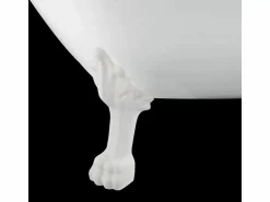 Outlet Bañera con patas DARLINGTON 175 cm patas LEÓN BLANCAS Bañera Con Patas