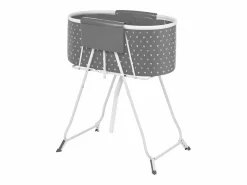 Bañera de Aseo, SucceBuy Bañera Plegable para Mascotas Pequeñas, Gris