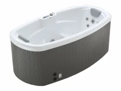 VOGUE SPA Bañera de hidromasaje 2 pers SAMOA 16 jets 210 x Prof. 110x78 cm