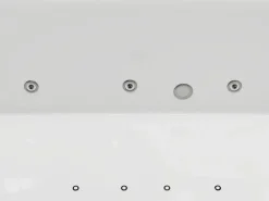 Shower & Design Bañera de hidromasaje blanca - 2 plazas - 390 L - 180 x 120 x 60 cm - VOLUTA