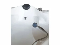 ELITESHOPPING Bañera de hidromasaje blanca 150 X 150 cm para 2 personas 6 jets - Anemone
